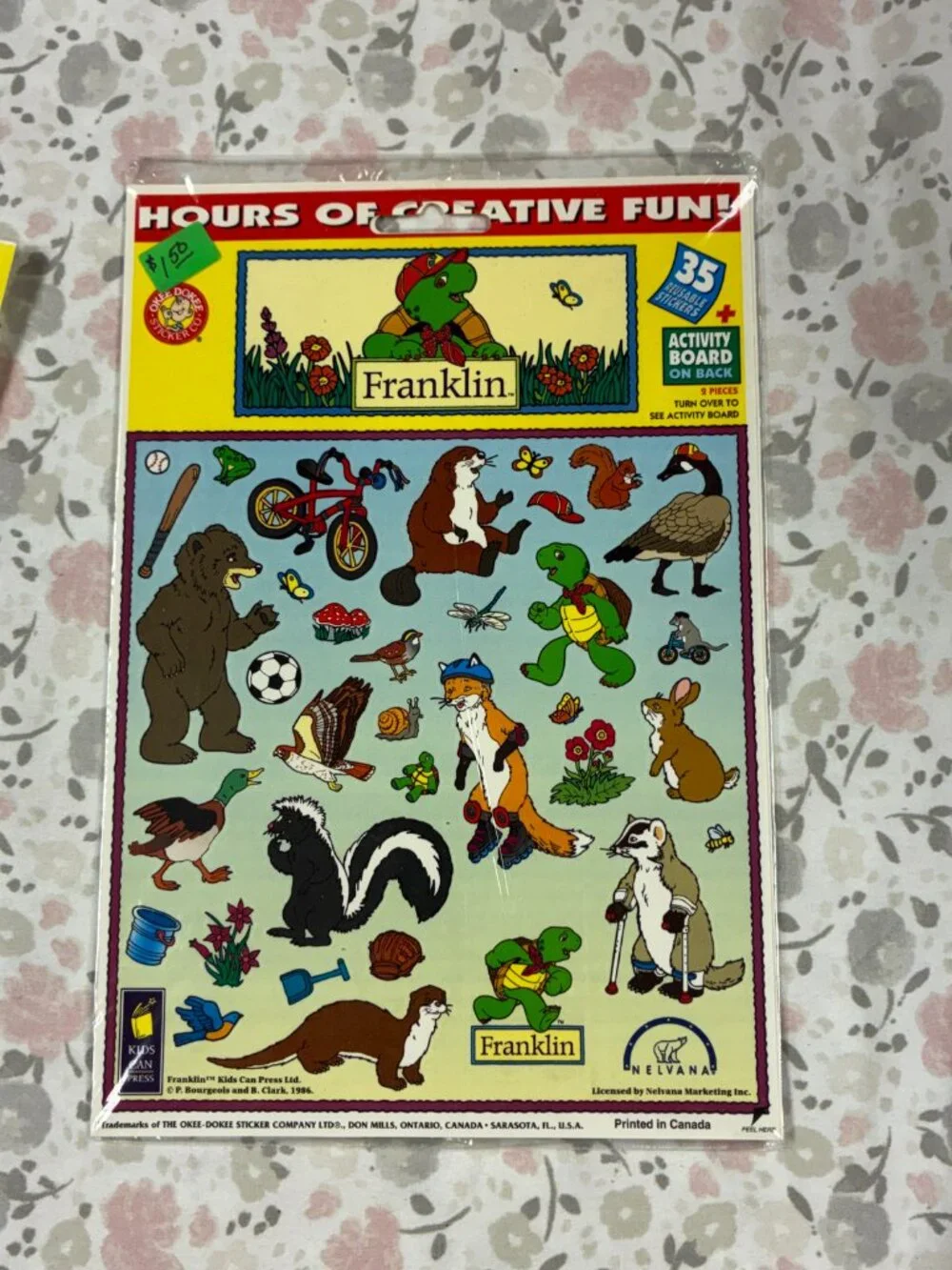 School themed set: 8 Papers, 1 Sticker Page, 2 added Sticker Pages